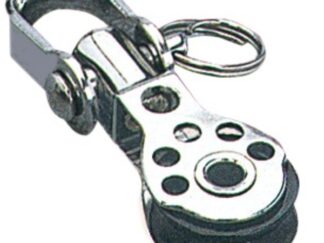 Microbozzello inox 1 puleggia grillo arricavo 17x5 55.090.03 Viadana