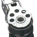 Microbozzello inox 2 pulegge 17x5 55.090.04 Viadana