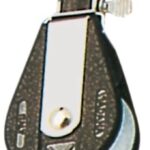 Bozzello Plastinox 1 puleggia fisso/girevole 10x45 55.100.01 Viadana