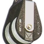 Bozzello Plastinox 2 pulegge grillo arricavo 8x34 55.105.00 Viadana