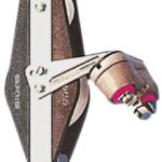 Bozzello Plastinox 2 pulegge violino 12x56 con strozzascotte e arrricavo 55.111.02 Viadana