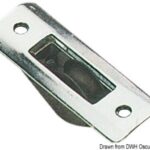 Bozzello inox incasso 1 puleggia 22x3 55.241.04 Viadana