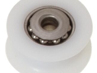 Puleggia in delrin su sfere inox mm 20 Ø 8 55.244.01 Viadana