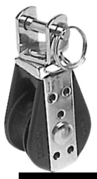 Bozzello inox 1 puleggia girevole 22x6 55.250.03 Viadana