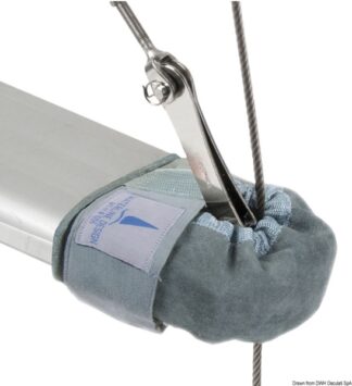 Copricrocette in pelle naturale 122-154 57.493.04 Waterline Design