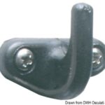 Gancetto nylon nero 58.061.00 Osculati