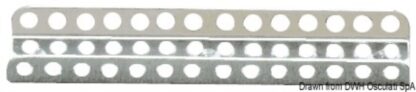 Piastra U inox 150 mm 58.511.80 Viadana