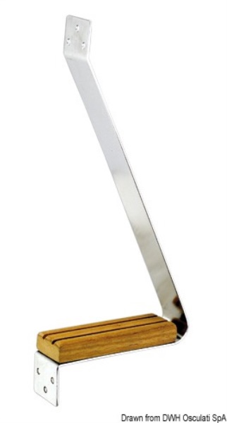 Gradino per albero inox/teak 59.803.00 Osculati