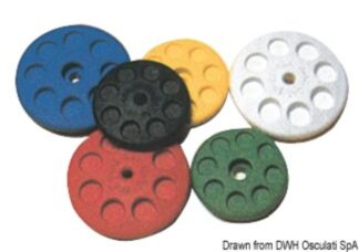 Maniglia trapezio a disco 65 mm verde 60.202.02VE Seasure