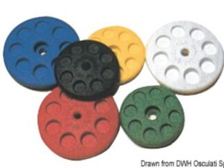 Maniglia trapezio a disco 65 mm gialla 60.202.02GI Seasure