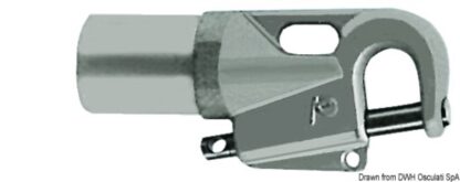 Attacco tangone lega leggera 50x46 mm 60.328.10 Osculati
