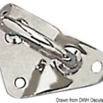 Piastra inox 55/60 mm 60.530.80 Viadana