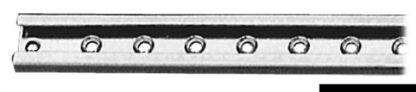 Rotaia inox per cursori 28 mm 1 m 61.106.60 Viadana