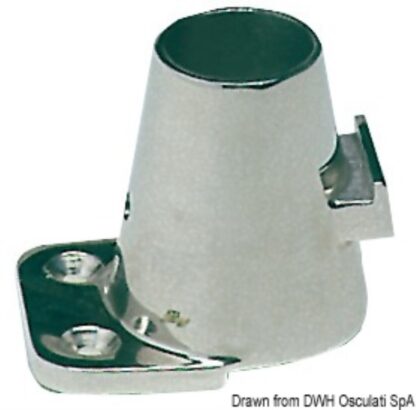 Base per candelieri diritta 62.410.05 Osculati