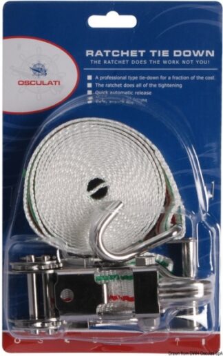 Cinghia+cricco 25 mm x 250 cm 63.252.01 Osculati