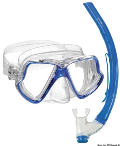 Set maschera e boccaglio PVC adulto 64.323.02 Mares