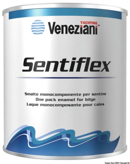 Smalto monocomponente per sentina grigio 0,75 l 65.019.01 Veneziani