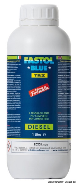 Fastol Blue diesel TRZ 1 l 65.050.02 Osculati