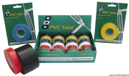 Nastro isolante 19 mm blu 65.116.51 PSP Marine Tapes