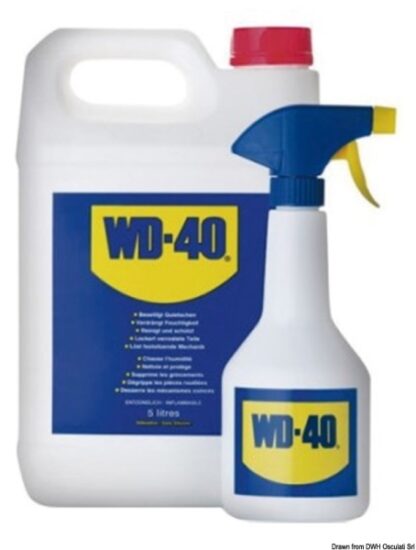 Lubrificante multiuso WD-40 5lt + 1 dosatore spray 65.280.20 WD-40