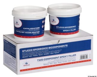 Stucco epossidico bicomponente 600 g 65.520.04 Osculati