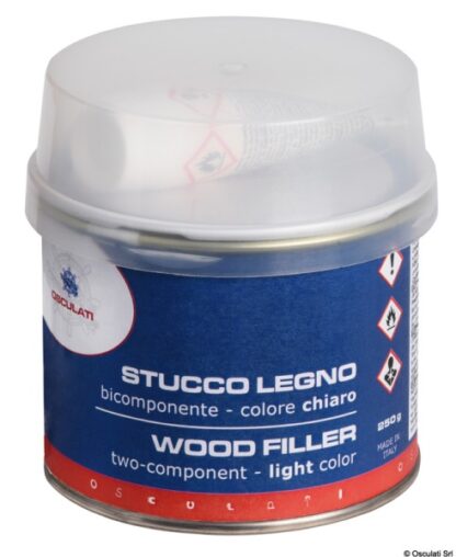Osculati 65.520.12 Stucco Legno Bicomponente Chiaro 150 Ml