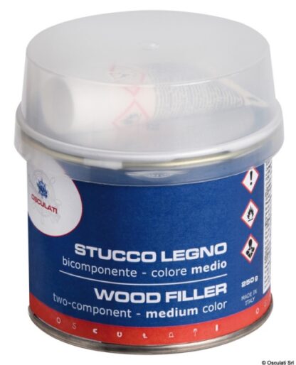 Osculati 65.520.13 Stucco Legno Bicomponente Medio 150 Ml