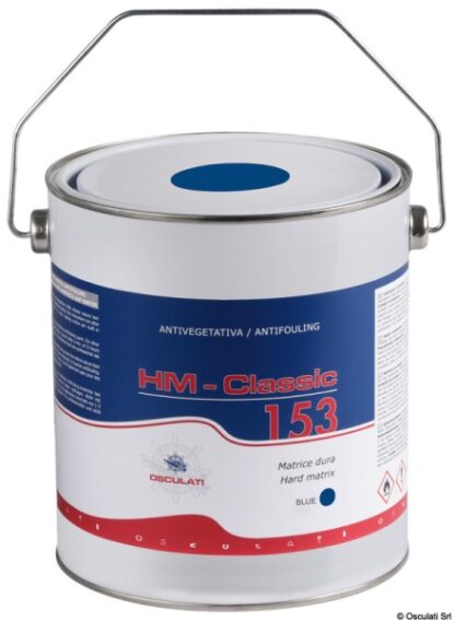 Antivegetativa a matrice dura Classic 153 blu 2,5 l 65.611.22 Osculati