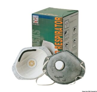 Mascherina carboni attivi E149+A1 FFP2 NR D 65.657.06 Osculati