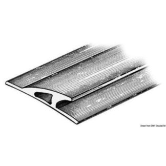 Profilo paracolpi 3x90x23 mm grigio RAL 9002 66.022.02 Osculati