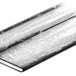 Profilo grigio RAL 7035 2x34,1x13,5 mm 66.025.02 Osculati