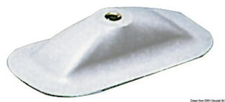 Portascalmo rettangolare grigio RAL 7035 66.070.40 Osculati