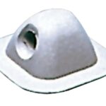 Passacima grigio chiaro RAL 7035 96x96 mm 66.070.44 Osculati