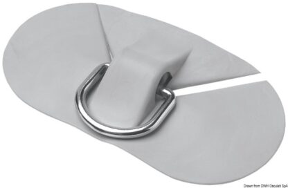 Anello prua grigio 95x175x22 mm 66.080.25 Scoprega