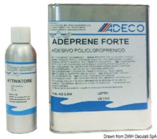 Collante per neoprene DIY 2 kg + attivatore 160 g ADEPRENE FORTE NA 66.240.02 Adeco