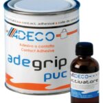 Collante per PVC 125 ml + attivatore 10 ml ADEGRIP NA 66.240.51 Adeco