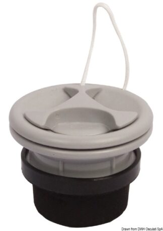 Valvola con cordino esterno e filtro a calza 66.446.41 Scoprega