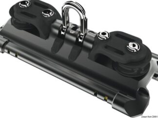 Carrello randa 2 grillo e pulegge rinvio 68.711.02 Lewmar