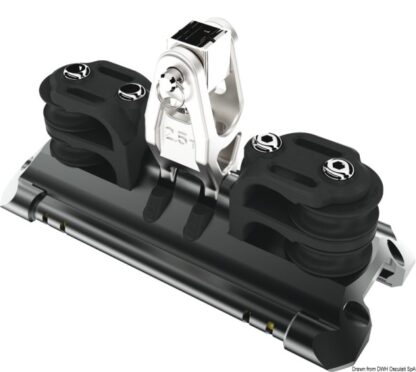Carrello randa 1 supporto verticale maggiorato 68.714.01 Lewmar