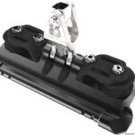 Carrello randa 2 supporto verticale pulegge rinvio 68.721.02 Lewmar