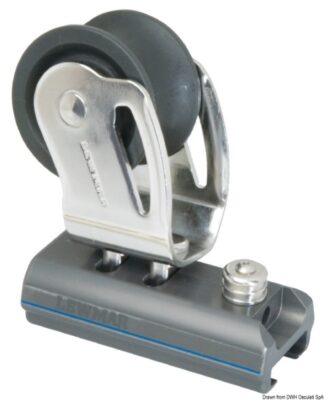 Carrello genoa T-Track 1 con fermo 68.732.01 Lewmar