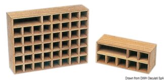 Contenitore teak per 7 bandiere 71.009.00 ARC