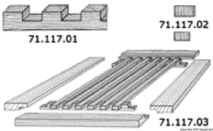 Pernetti legno fissaggio 71.607.05 ARC