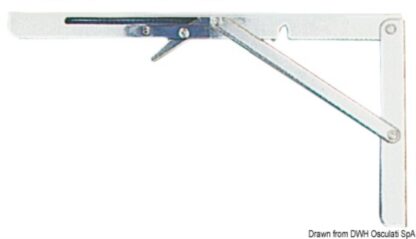 Bracci inox supporto tavolo 71.240.10 n/a