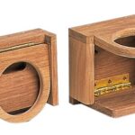 Porta bicchiere parete teak 71.305.10 ARC