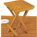 Sgabello teak  30x30x45 cm 71.308.00 ARC