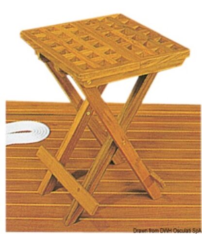 Sgabello teak  30x30x45 cm 71.308.00 ARC