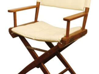 Sedia teak pieghevole imbottita crema 71.326.31 ARC