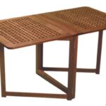 Tavolo teak pieghevole 78x145x70 cm 71.356.60 ARC
