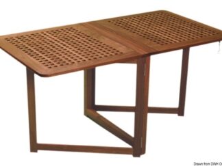 Tavolo teak pieghevole 78x145x70 cm 71.356.60 ARC